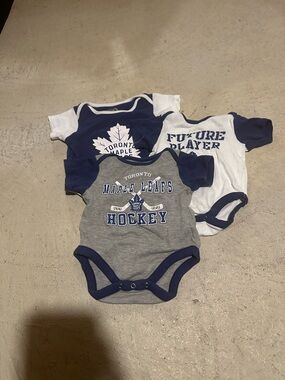 Toronto Maple Leafs Baby One-Piece Bodysuit